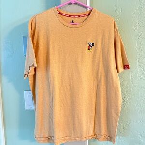 Disney Mickey Mouse Beige Short Sleeve Tee